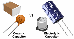 Ceramic vs Electrolytic Capacitors